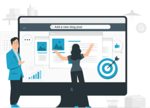 Link building illustration